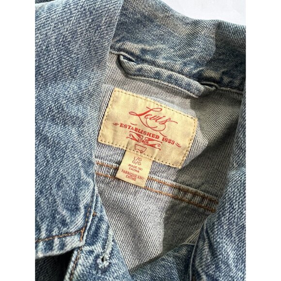 Levi's Denim Trucker Jacket in Blue - Picture 3 of 3
